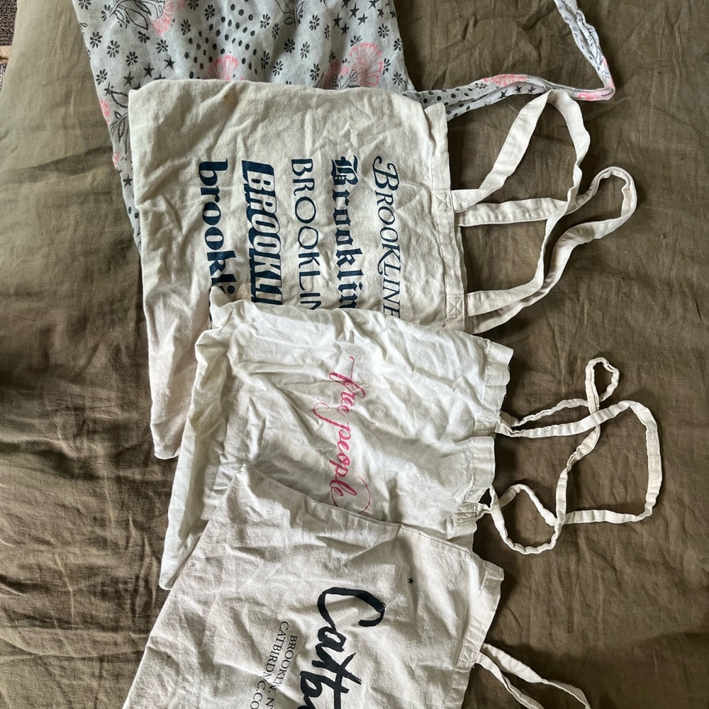 Assorted Canvas Tote Bags